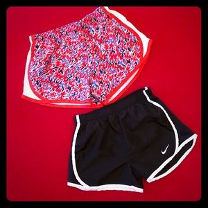 2 pair Girls Nike shorts!